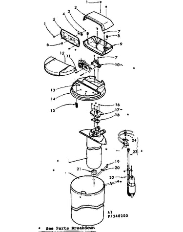 Major assemblies & connecting parts