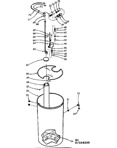 Salt storage tank & salt saver brine valve