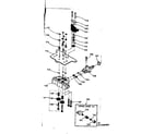 Kenmore 625348200 valve cap safety valve & flow washer housing diagram