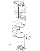 Salt storage tank and salt saver brine valve