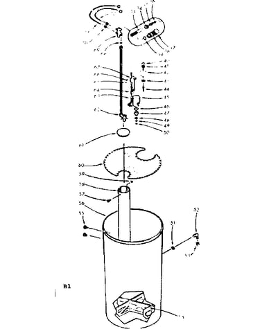 Salt storage tank and salt saver brine valve