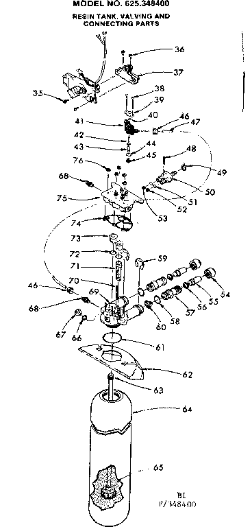 RESIN RANK VALVING & CONNECTING PARTS