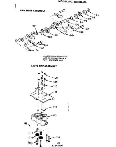 Valve cap assembly