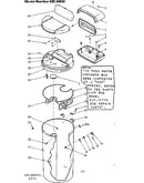 Salt storage tank and associated parts