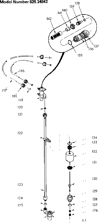 Brine metering assembly and nozzle assembly