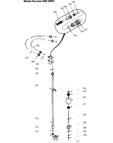 Brine metering assembly and nozzle assembly