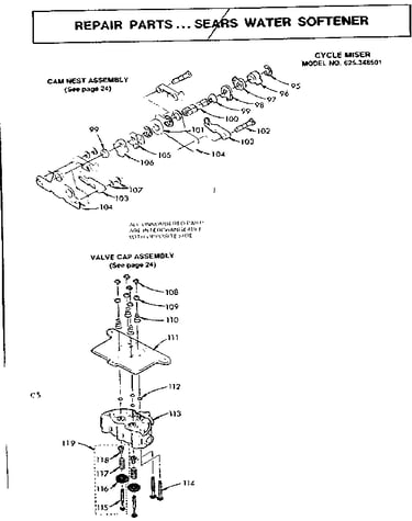 Cam nest assembly
