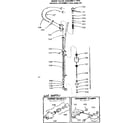 Kenmore 625348501 brine valve assembly and nozzle assembly diagram