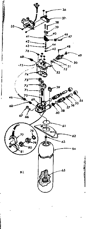 Resin tank valving and connecting parts