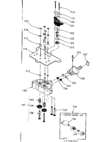 Valve cap safety valve and flow washer housing