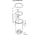 Kenmore 625348800 salt storage tank diagram