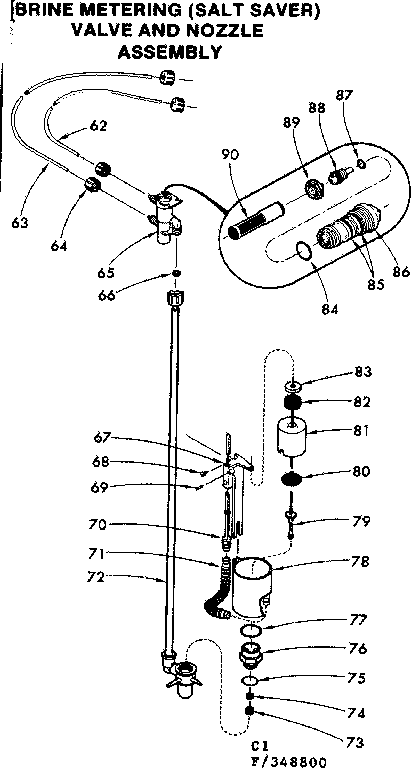 Valve and nozzle assembly