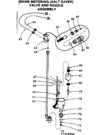 Valve and nozzle assembly