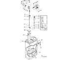 Kenmore 625348900 salt storage tank brine valve noz & venturi assm diagram