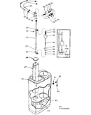 Salt storage tank brine valve noz & venturi assm