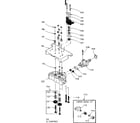 Kenmore 625348900 valve cap safty valve & flow washer housing diagram