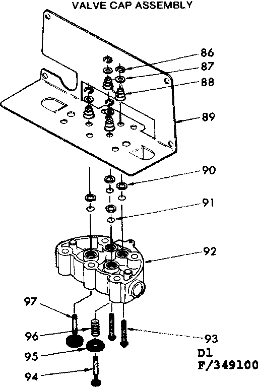 Valve cap assembly