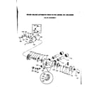 Kenmore 625349200 filter assembly diagram
