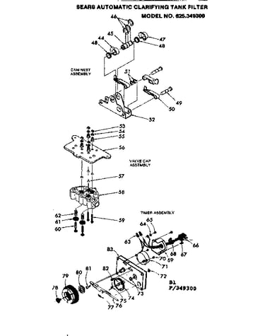 Cam nest/valve and timer assembly