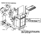 Kenmore 75874100 functional replacement parts diagram
