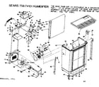 Kenmore 75874101 functional replacement parts diagram