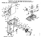 Kenmore 75874111 functional replacement parts diagram