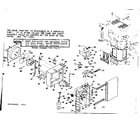 Kenmore 75874170 functional replacement parts diagram