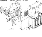 Kenmore 758743502 functional replacement parts diagram