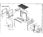 Kenmore 867713160 cabinet diagram