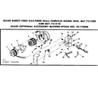 Kenmore 867721210 blower assembly diagram