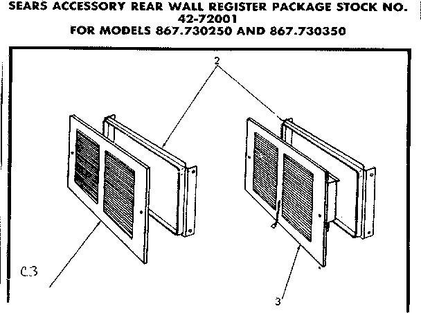 ACCESSORY REGISTER PACKAGE