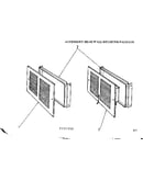 Accessory rear wall register package