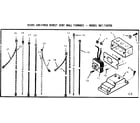 Kenmore 867734250 control box and wire harness diagram