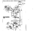 Kenmore 867734301 functional replacement parts diagram