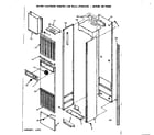 Kenmore 867734680 non-functional replacement parts diagram
