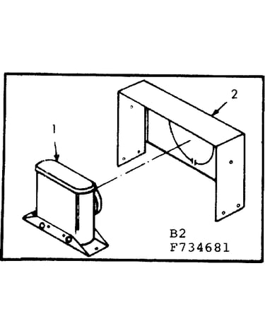 Wall shield and tee flue