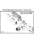 Gas burners and manifold