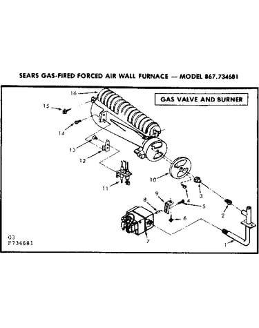 Gas burners and manifold