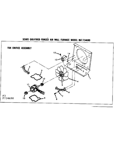 Fan orifice assembly