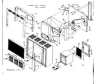 Kenmore 867734864 cabinet diagram