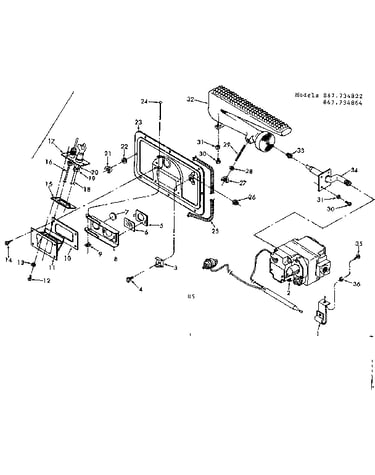 Gas burners and manifold