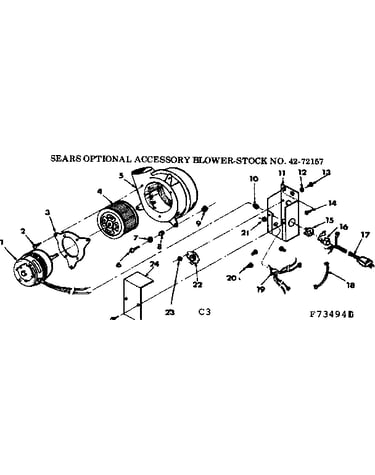 Optional accessory blower