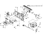 Kenmore 867734950 gas burners and manifold diagram