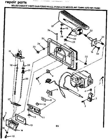 Gas burners and manifold