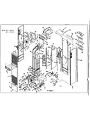 Cabinet and combustion chamber