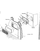 Rear wall register kit