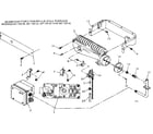 Kenmore 867736160 gas burners and manifold diagram