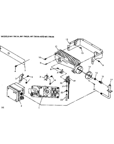 Gas burners and manifold