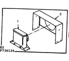 Kenmore 867736126 horizontal vent kit diagram