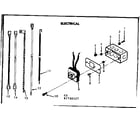 Kenmore 867736127 electrical diagram